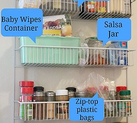use what you have pantry organization, closet, organizing, Don t forget about the back of the door when planning your storage