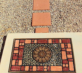 i painted my back door mat, painting, After