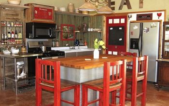 Small Rustic Kitchen Makeover