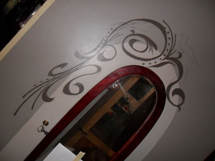espejo de pie para decorar la pared, No se ve impresionante