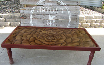 Ugly 60's-ish Coffee Table Makeover