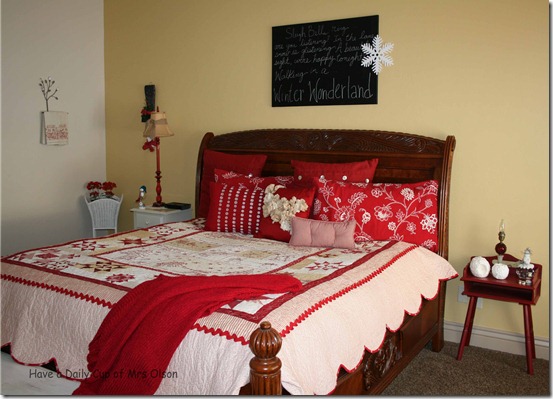 make over of my bed going from dark to light, bedroom ideas, chalk paint, painted furniture, Before