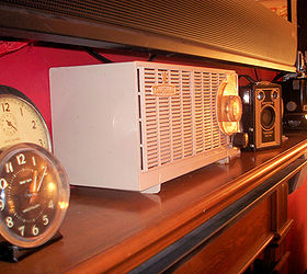 vintage radio repurposed as surround sound speaker disguise, home decor, Taa daaa I m happy with it