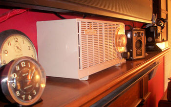 Vintage Radio Repurposed as Surround Sound Speaker Disguise