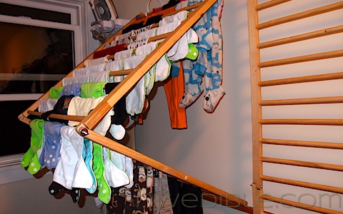 DIY Wall Mounted Clothes Drying Rack Hometalk