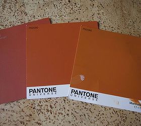 would you paint your brick fireplace a bold orange we did, fireplaces mantels, home decor, living room ideas, painting, We decided that one color in a deeper richer tone would be better Pantone s Marmalade was the final choice color matched to Behr Ultra