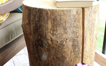If a Tree Falls in the Woods... Make an End Table With It!!