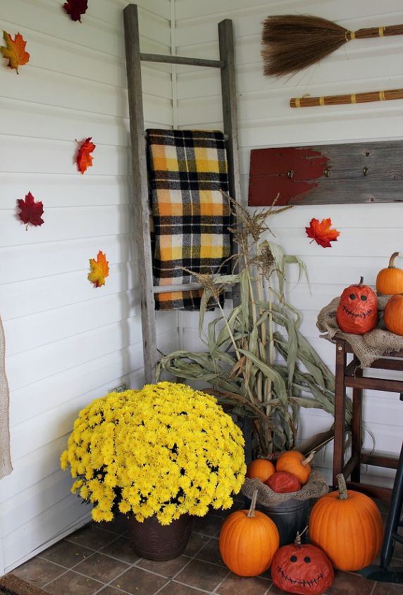 the talentless decorator s guide to fall porch decor, porches, seasonal holiday decor, You just need to know a few simple tricks that work every time