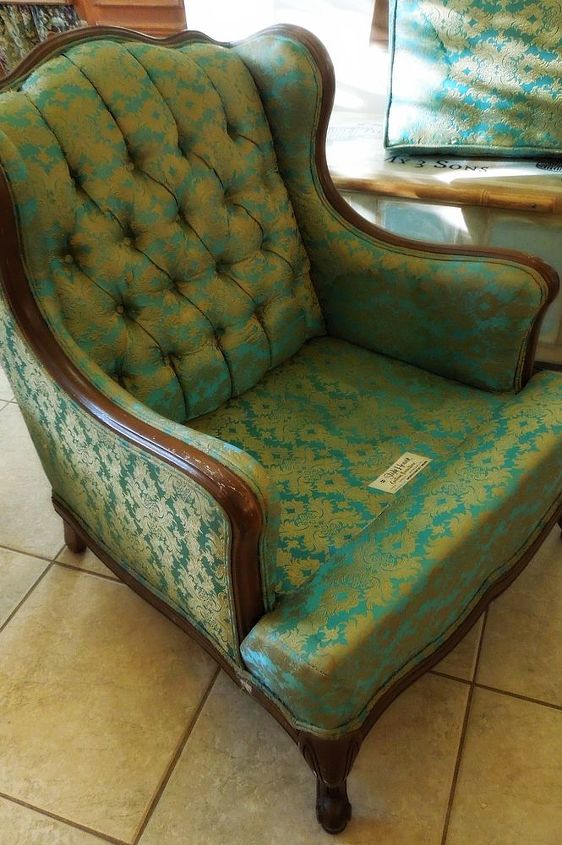 need help dating a vintage chair, painted furniture