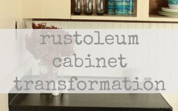 A beautifully budget friendly cabinet transformation