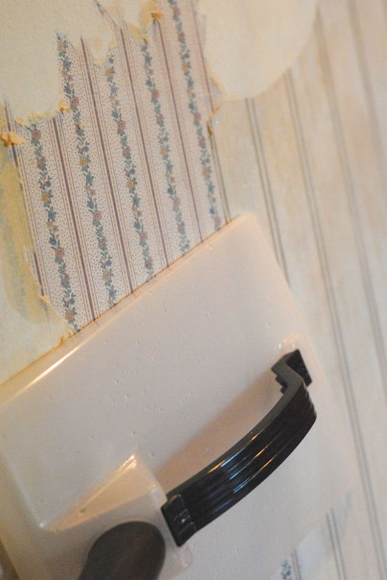 8 usos incrveis do limpador a vapor, Para remover o papel de parede sem produtos qu micos coloque o acess rio Steam Plate contra o papel de parede por 20 a 30 segundos