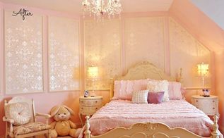 Hollywood Regency Stenciled Bedroom Makeover Hometalk