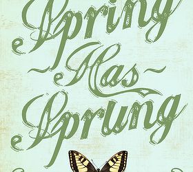 {Free} Spring Has Sprung Butterfly Printables