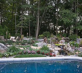 reclaim your land, landscape, outdoor living, ponds water features, Neat thing about this build is that we only used boulders from the site Saved a few bucks for the homeowners