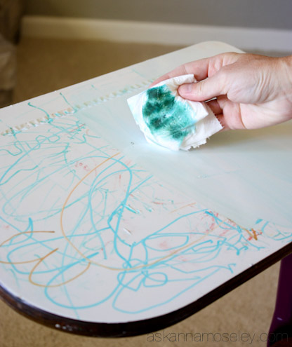 how to remove dry erase marker, cleaning tips, go green
