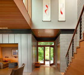 seattle architect sustainable elegance a leed platinum residence, architecture, go green, home decor, home improvement, Interior Gallery Ellis Residence Coates Design Architects Seattle photo by Lara Swimmer