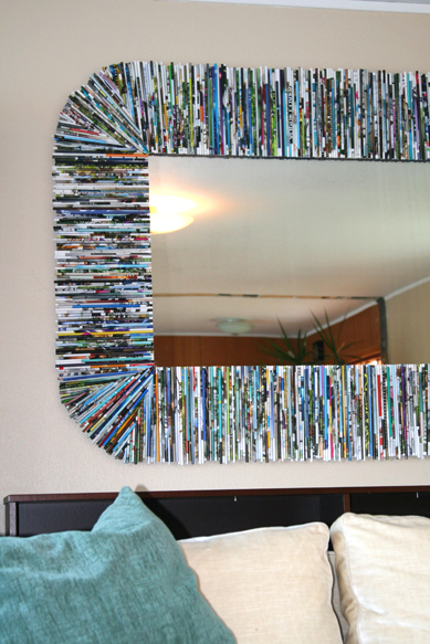 how to recycle magazines, home decor, repurposing upcycling, wall decor