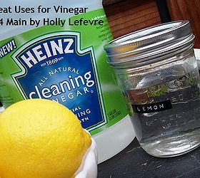 cleaning with vinegar, cleaning tips, go green, To make a great cleaning solution it is simple Just mix equal parts Heinz Cleaning Vinegar and water then add 5 10 drops of lemon essential oil it depends on the strength of the scent you desire