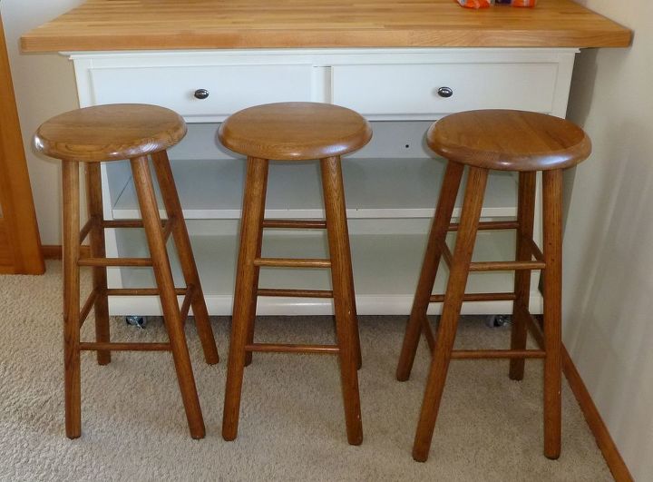 q bar stools too tall how can i shorten legs evenly, diy, painted furniture