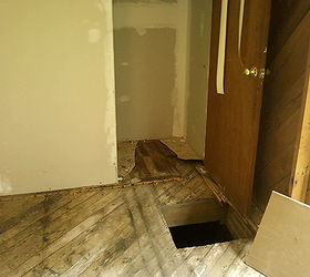 our master bedroom project, bedroom ideas, doors, home improvement, Hole in the floor that we cannot explain