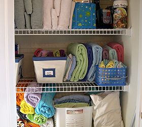 3 steps to an organized linen closet, closet, organizing, 3 easy steps to an organized linen closet