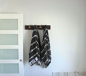 diy towel rail, bathroom ideas, diy, how to, painting, woodworking projects