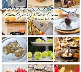 saturday sparks thanksgiving place cards, seasonal holiday d cor, thanksgiving decorations