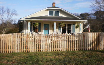 Picket fence-check out my before & after pics of my picket fence