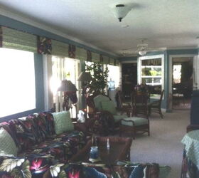 florida room renovation, home decor, outdoor living, Florida room after
