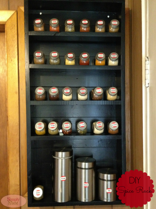 diy spice rack, cleaning tips, painted furniture, shelving ideas