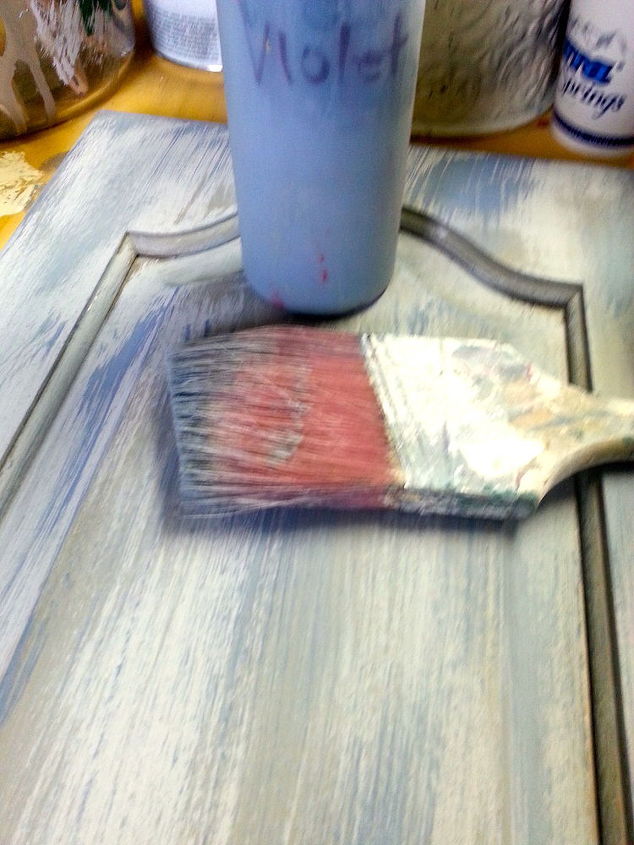 sin lijar y con capas usando chalk paintpor annie sloan