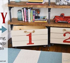 diy rolling storage crafts, diy, how to, shelving ideas, storage ideas, woodworking projects
