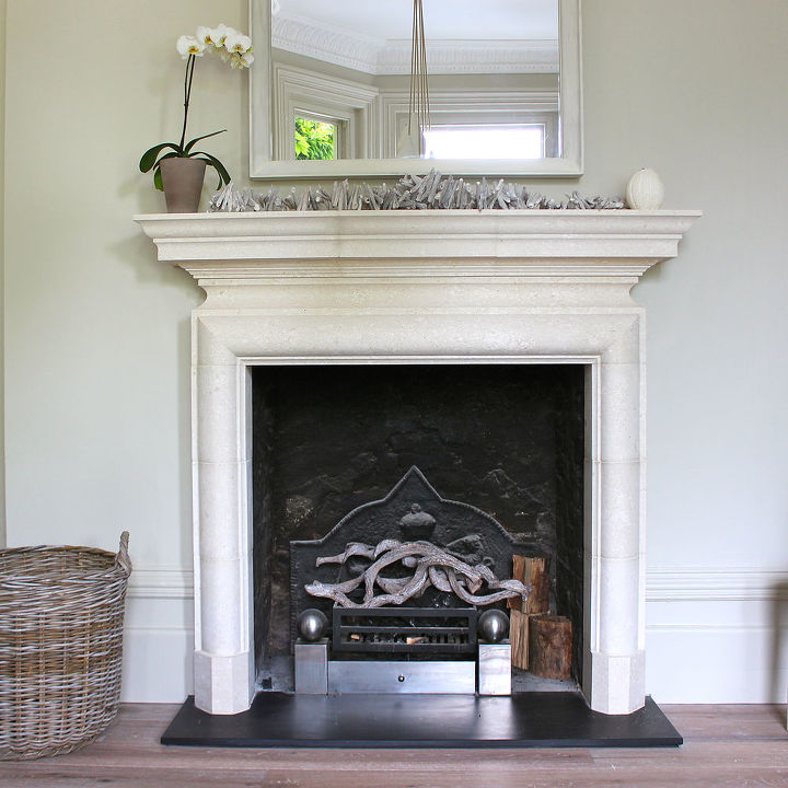 restoring our 18th century house for contemporary living, home decor, The new open fireplace