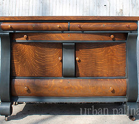 antique buffet didn t have a leg to stand on, painted furniture, repurposing upcycling