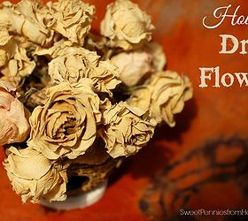 how to dry flowers for crafts potpourri or home decor, crafts