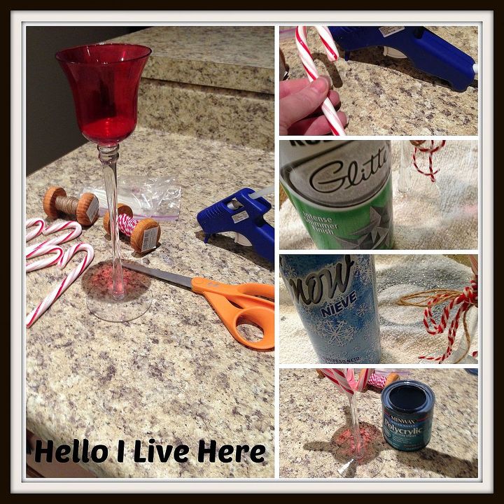 diy candy cane candle, crafts, seasonal holiday decor, What you need to get the DIY Candy Cane Candle project started