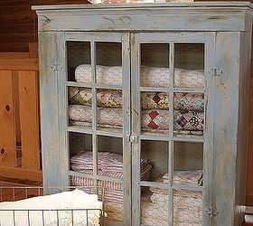 turn an old 1990 s cabinet into a current quilt cabinet, cleaning tips