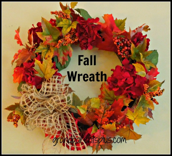 easy fall wreath, crafts, seasonal holiday decor, wreaths, Easy to do for fall Spectacular look