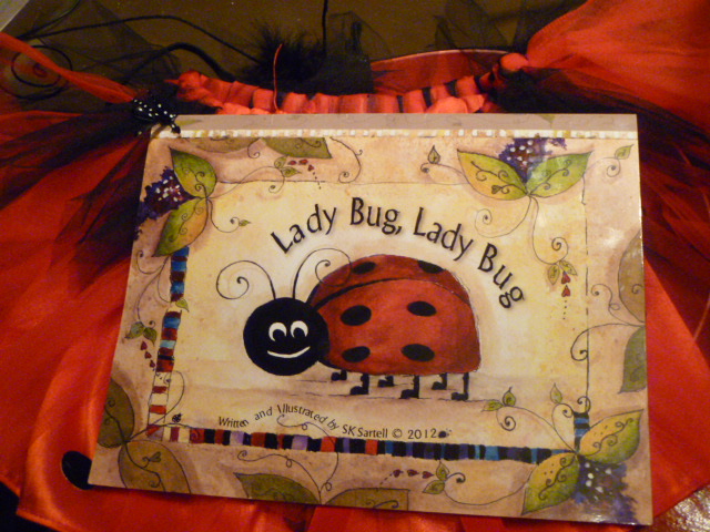 lady bug lady bug a story by sk, crafts, painting
