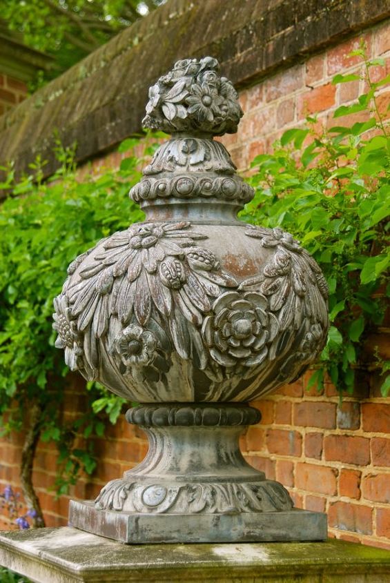 the governor s palace wall finials, gardening, lovely botanical finials