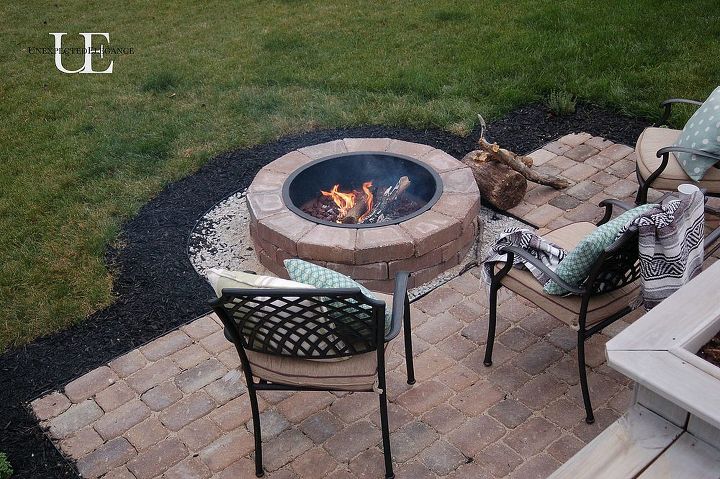 dreaming of spring, outdoor living, DIY paver patio