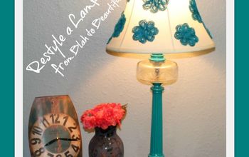 Restyle a Lampshade From Blah to Beautiful