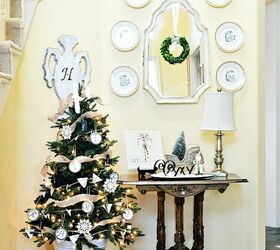 from christmas to winter in a few simple steps, fireplaces mantels, seasonal holiday d cor, Here s my entry at Christmas
