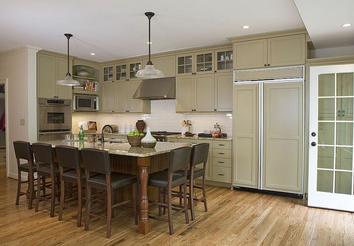 bright comfortable kitchen, home decor, kitchen design