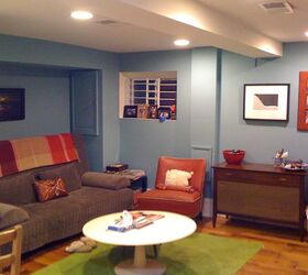 our first place the evolution of the living room, home decor, living room ideas, painting, wall decor, Painted walls