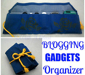 the anything blue friday features ahmazing, home decor, Blogging Gadgets Organizer from