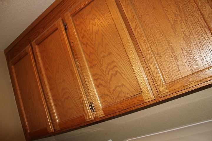 how to paint oak cabinets without sanding or priming lollypaper com, Before