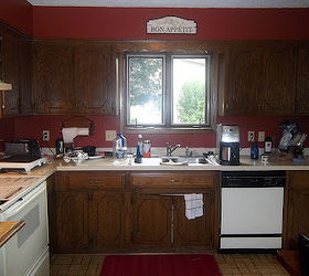 kitchen makeover, home decor, kitchen design, What they were working with