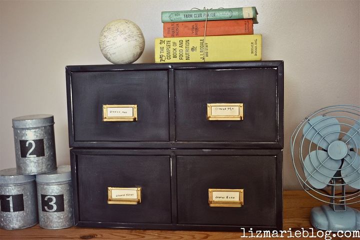 how to spray paint video amp diy apothecary drawers, painting, storage ideas