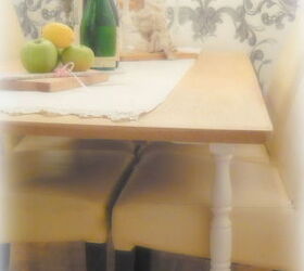 candy table and adding more white to the dinning room, home decor, painted furniture